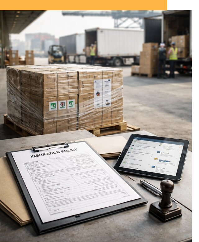 Страхование международных грузов от 3627 руб, полная защита