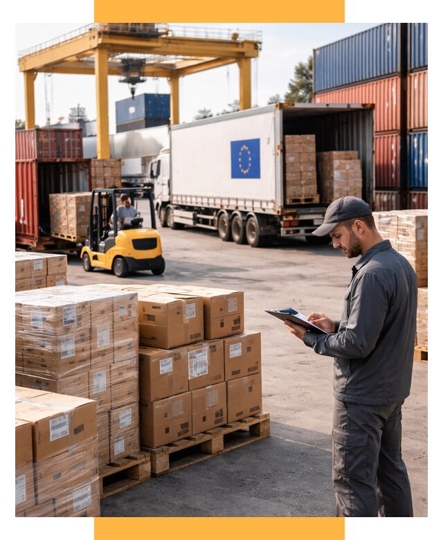 Доставка грузов из Европы от 12436 р., логистика СетСервис-Нль