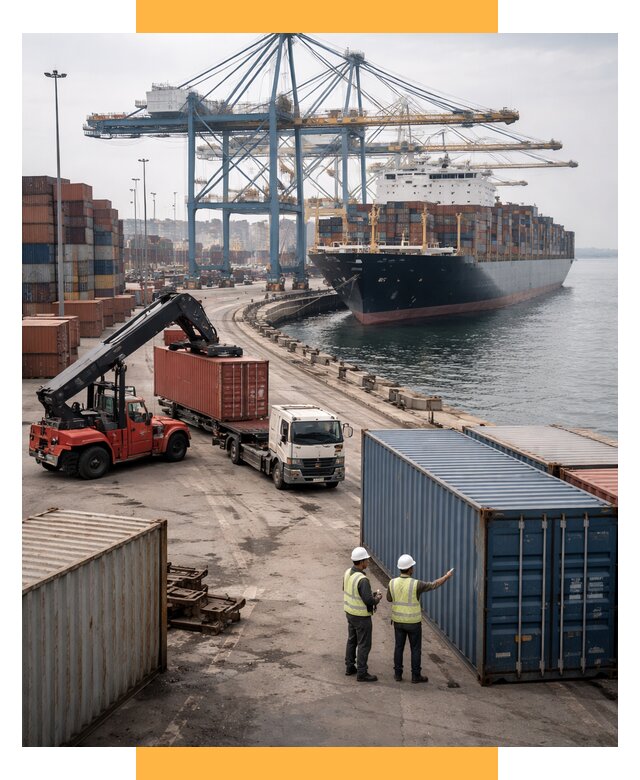 Морские перевозки из Европы от 62178 р. за контейнер | СетСервис-Нль