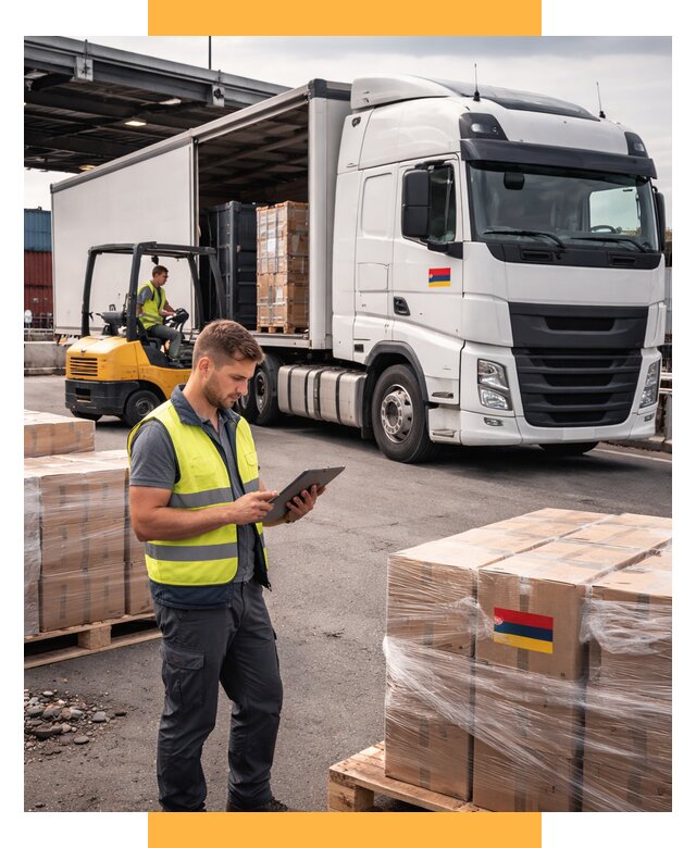 Автоперевозки из Армении от 98449 р. — услуги СетСервис-Нль