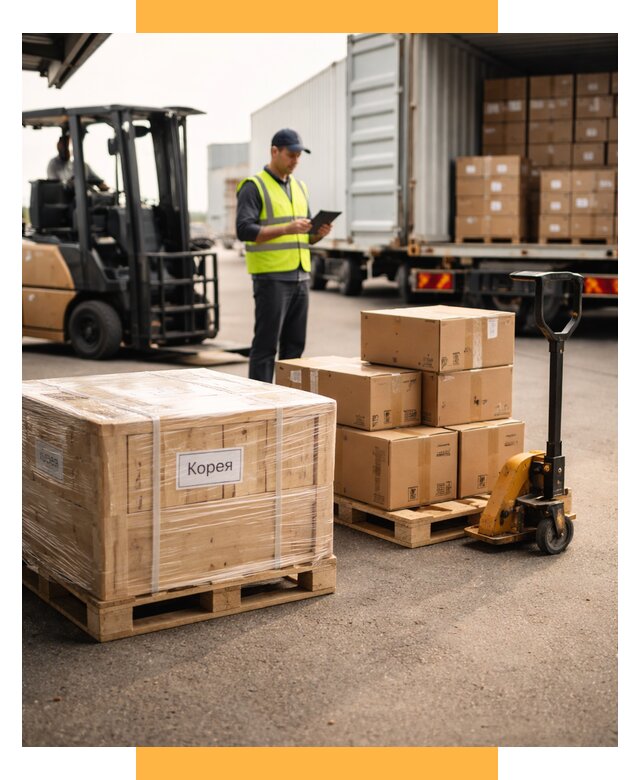 Доставка грузов в Корею из России от 36271 р. | СетСервис-Нль
