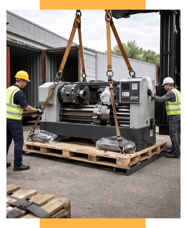 Перевозка станков и таможня от 62178 р. | СетСервис-Нль логистика