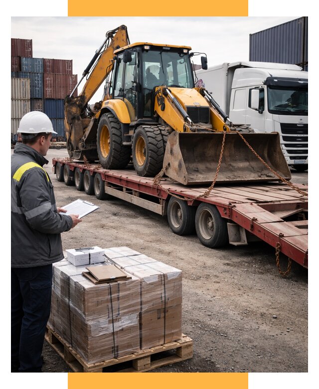 Международная перевозка спецтехники от 46634 р., СетСервис-Нль