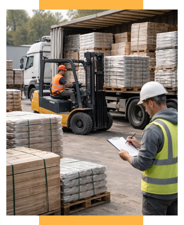 Перевозка строительных материалов от 5700 р. | СетСервис-Нль