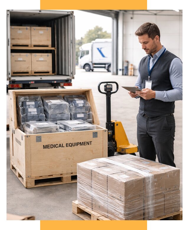 Перевозка медицинского оборудования от 15545 р. в СетСервис-Нль