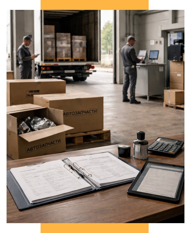 Таможенное оформление автозапчастей под ключ от 8809 р., СетСервис-Нль