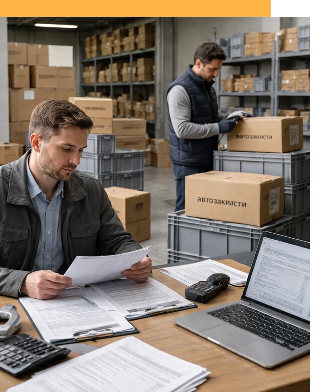 Таможенное оформление автозапчастей по выгодным тарифам от 8809