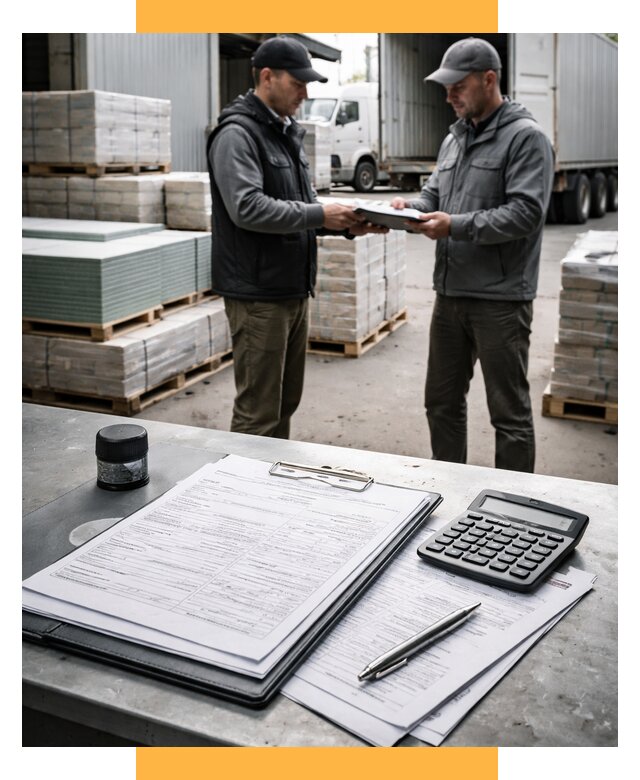 Таможенное оформление стройматериалов от 8809 р. | СетСервис-Нль